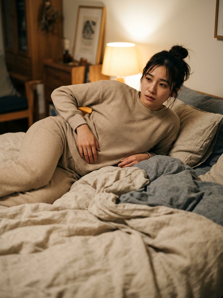 Bedtime Fascia Twist: Myofascial Chain & 1-Minute Reset