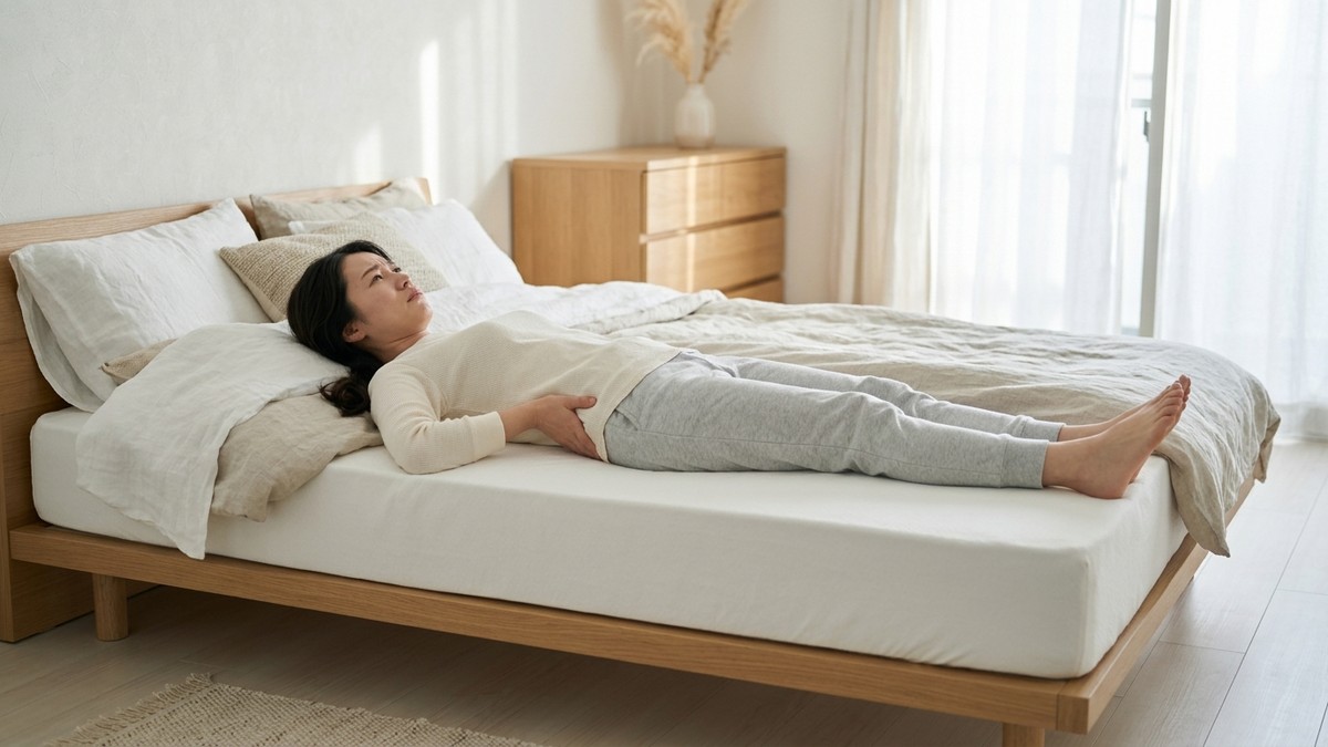 Supine Back Gap: Myofascial Chain & 1-Minute Reset